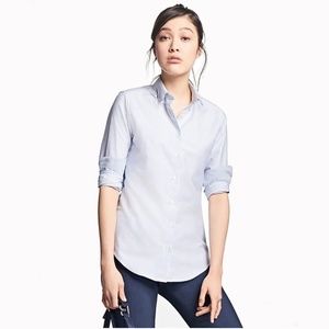 NWOT Brooks Brothers Blue Striped Button Shirt